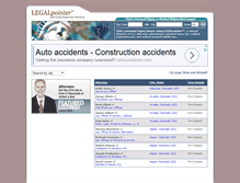 Tablet Screenshot of colorado.legalpointer.com