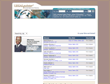 Tablet Screenshot of idaho.legalpointer.com