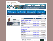 Tablet Screenshot of delaware.legalpointer.com