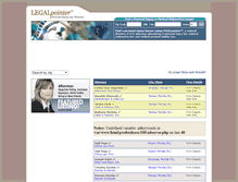 Tablet Screenshot of florida.legalpointer.com