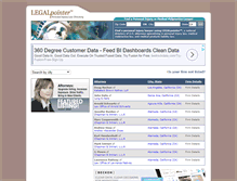 Tablet Screenshot of california.legalpointer.com